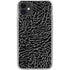 Elephant Print Black iPhone 11 Clear Case
