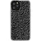 Elephant Print Black iPhone 11 Pro Clear Case