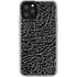 Elephant Print Black iPhone 11 Pro Clear Case