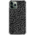 Elephant Print Black iPhone 11 Pro Max Clear Case