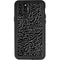 Elephant Print Black iPhone 11 Pro Max Waterproof Case