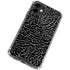 Elephant Print Black iPhone 12 Clear Case