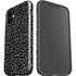 Elephant Print Black iPhone 12 Impact Case