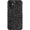Elephant Print Black iPhone 12 Mini Lite Case
