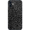 Elephant Print Black iPhone 12 Mini Skin