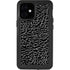 Elephant Print Black iPhone 12 Mini Waterproof Case