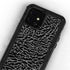 Elephant Print Black iPhone 12 Mini Waterproof Case