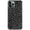 Elephant Print Black iPhone 12 Pro Clear Case