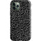Elephant Print Black iPhone 12 Pro Impact Case