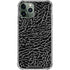 Elephant Print Black iPhone 12 Pro Max Clear Case