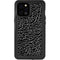 Elephant Print Black iPhone 12 Pro Max Waterproof Case