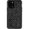 Elephant Print Black iPhone 12 Pro Waterproof Case