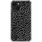 Elephant Print Black iPhone 13 Clear Case