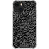 Elephant Print Black iPhone 13 Clear Case