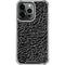 Elephant Print Black iPhone 13 Pro Clear Case