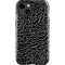 Elephant Print Black iPhone 14 Plus Impact Case