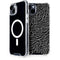 Elephant Print Black iPhone 15 MagSafe Case