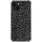 Elephant Print Black iPhone 14 Plus Clear Case