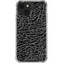 Elephant Print Black iPhone 14 Plus Clear Case