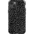 Elephant Print Black iPhone 15 Impact Case