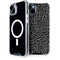 Elephant Print Black iPhone 15 Plus MagSafe Case