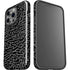 Elephant Print Black iPhone 14 Pro Impact Case