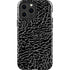 Elephant Print Black iPhone 15 Pro Max Impact Case