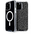 Elephant Print Black iPhone 15 Pro Max MagSafe Case