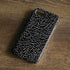 Elephant Print Black iPhone 8 Pro Case