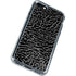 Elephant Print Black iPhone SE (2nd & 3rd Gen) Clear Case