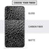 Elephant Print Black iPhone SE (2nd & 3rd Gen) Skin