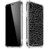 Elephant Print Black iPhone XR Clear Case