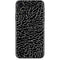 Elephant Print Black iPhone XR Skin