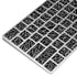 Elephant Print Black Magic Keyboard Skin
