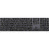 Elephant Print Black Magic Keyboard with Numeric Keypad Skin