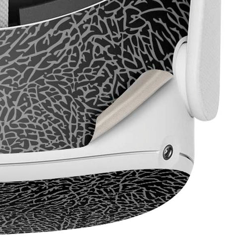 Elephant Print Black Oculus Quest 2 Skin