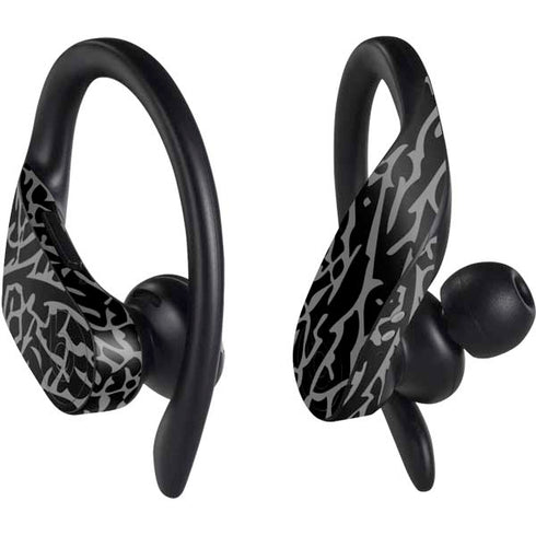 Elephant Print Black PowerBeats Pro Skin