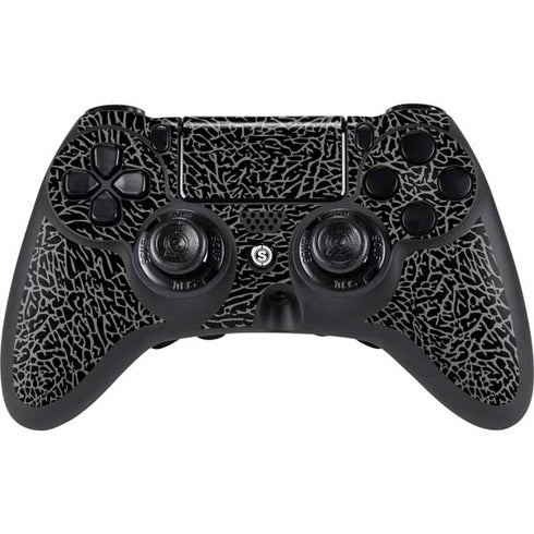 Elephant Print Black PS4/PC SCUF Impact Controller Skin