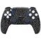 Elephant Print Black PS5 Controller Skin