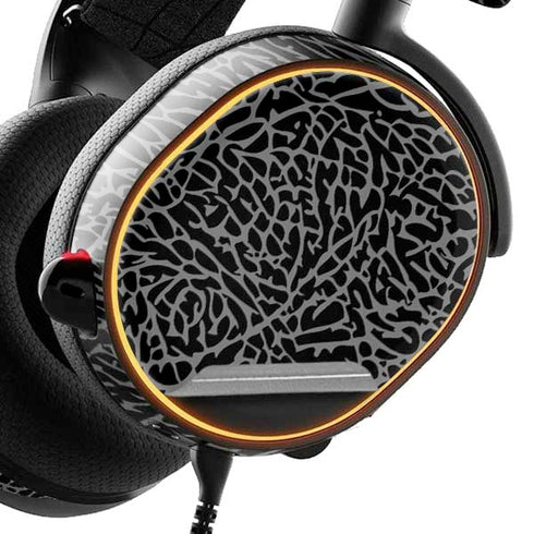 Elephant Print Black SteelSeries Arctis 5 Skin