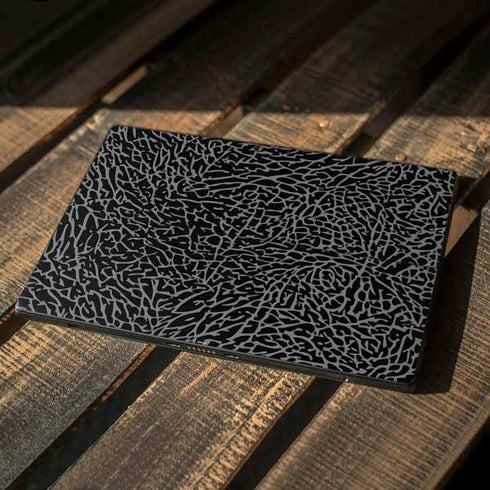 Elephant Print Black Surface Pro 7 Skin