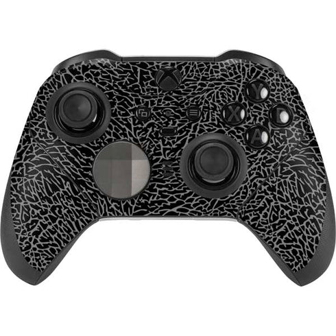 Elephant Print Black Xbox Elite Wireless Controller Series 2 Skin