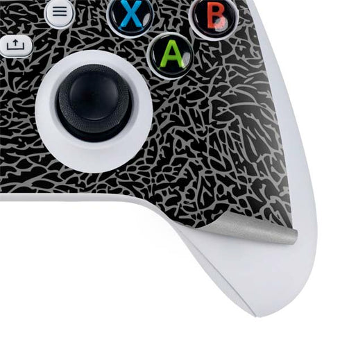 Elephant Print Black Xbox Series S Bundle Skin