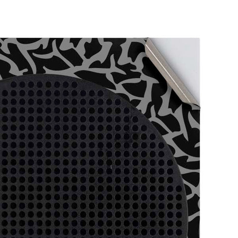 Elephant Print Black Xbox Series S Console Skin
