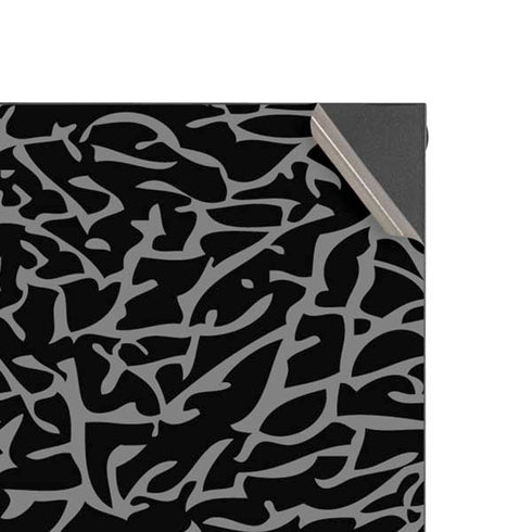 Elephant Print Black Xbox Series X Console Skin