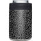 Elephant Print Black Yeti Colster Can Insulator Skin