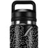 Elephant Print Black YETI Rambler 26oz Bottle Skin