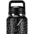 Elephant Print Black YETI Rambler 36oz Bottle Skin