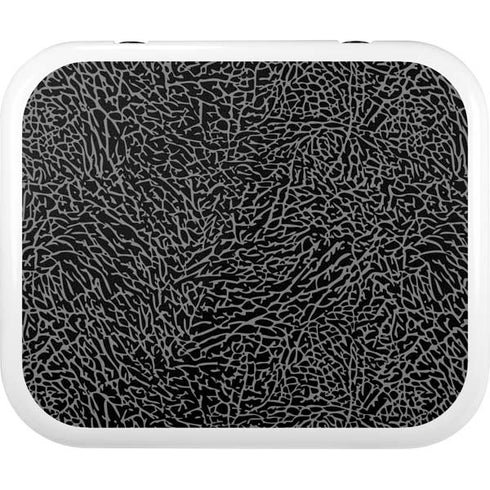 Elephant Print Black YETI Roadie 24 Hard Cooler Skin