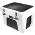 Elephant Print Black YETI Tundra 35 Hard Cooler Skin
